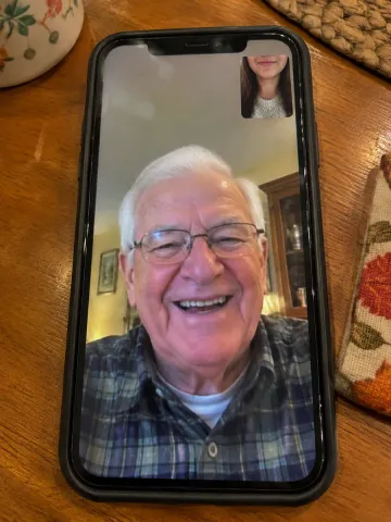 Grandparent Video-Call Screenshot